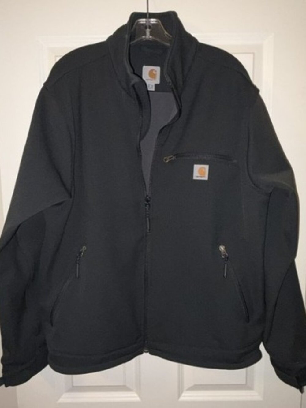 Carhartt Men's Crowley Heavyweight Soft Shell Jacket Black Size L